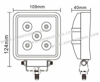 off Raod LED Work Lamp (WBL02 15W)
